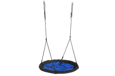 Nest Swing 'SWIBEE' With Adjustable Ropes (sensory swing) - Black/Blue