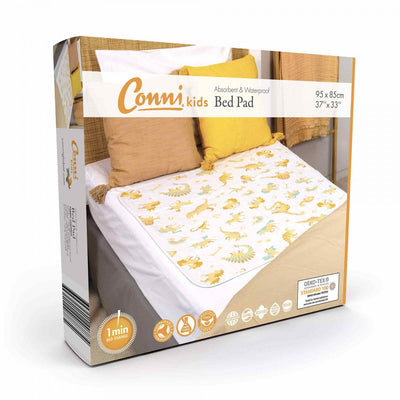 Conni Kids Bed Pad  - Unicorn & Dinosaur