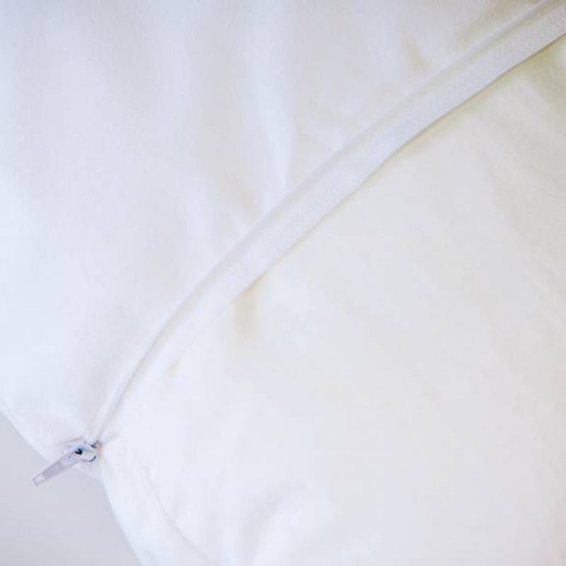 Conni Micro-Plush - Pillow Protector - White