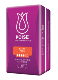 Poise Pads For Bladder Leaks Extra 12 Pack
