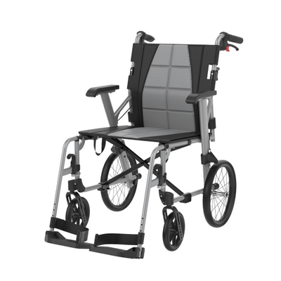 Aspire   SOCIALITE  Wheelchair Attendant Propelled - Silver