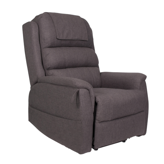 Aspire OREGON Lift Recline Chair - Charcoal Fabric