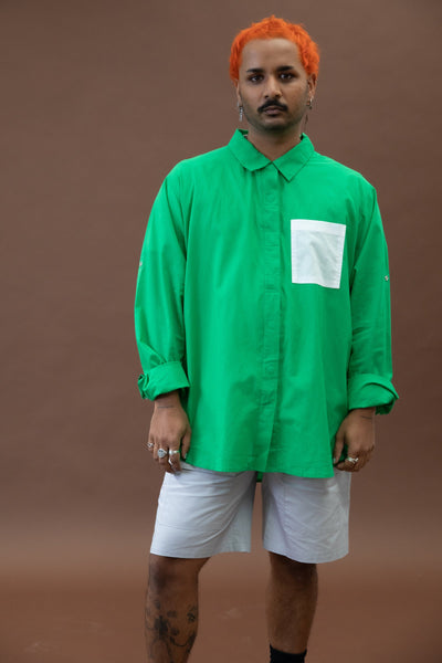 Jam the Label Magnetic Long Sleeve Shirt - Green
