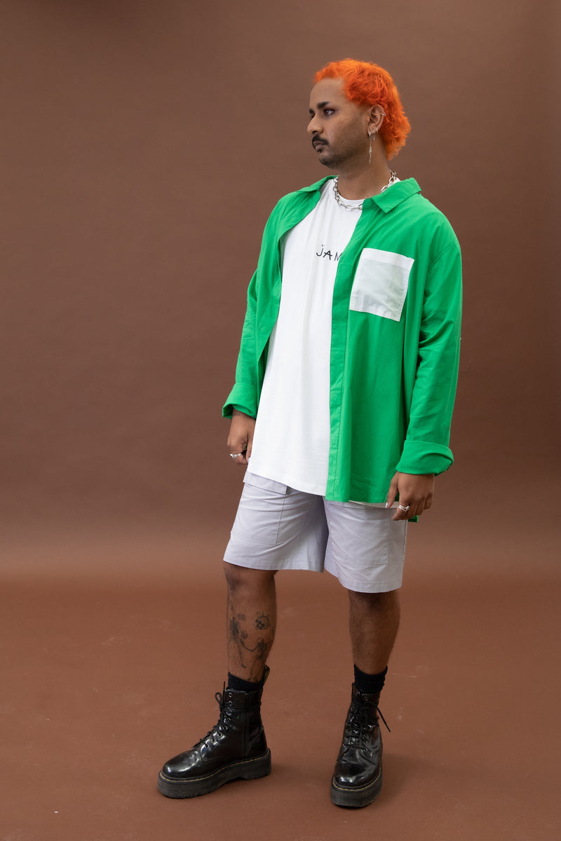 Jam the Label Magnetic Long Sleeve Shirt - Green