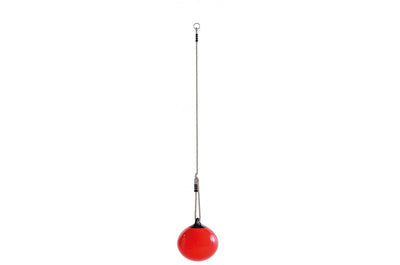 Buoy Ball ‘MANDORA’ 30cm Swing with Adjustable Rope - Red
