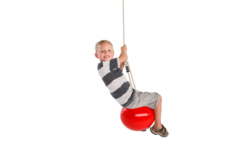 Buoy Ball ‘MANDORA’ 30cm Swing with Adjustable Rope - Red