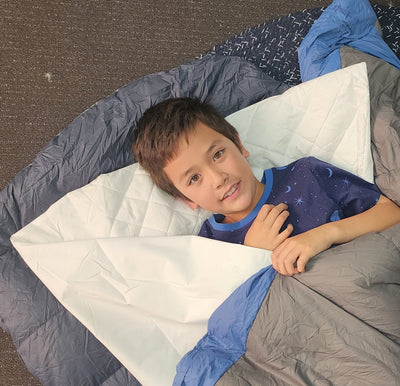 Brolly Sleeping Bag Liner Waterproof Quilted Kids