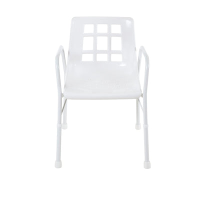 Aspire Shower Chair with Arms - Treated Steel