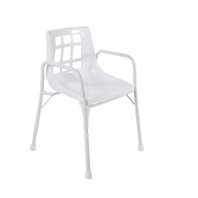 Aspire Shower Chair with Arms - Treated Steel