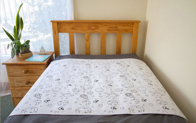 Brolly Sheets Natural Cotton Incontinence Bed Pad