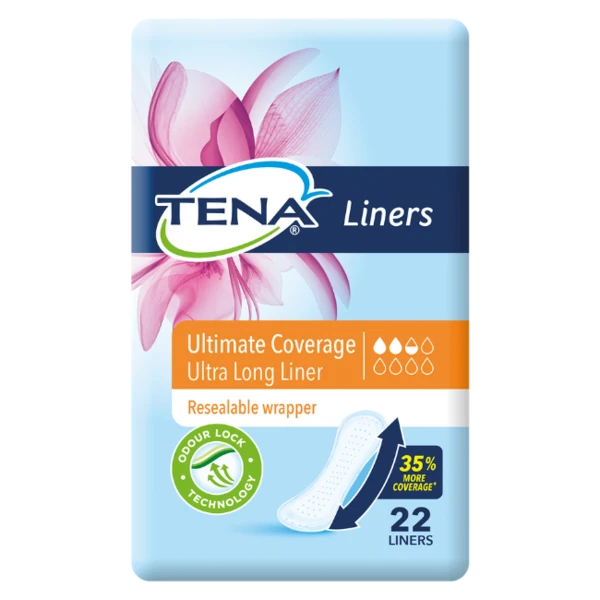 TENA Liners Ultimate Coverage - Ultra Long Liner
