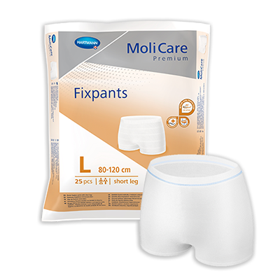 MoliCare Premium FixPants Short - Designed to hold a continence pad securely in place
